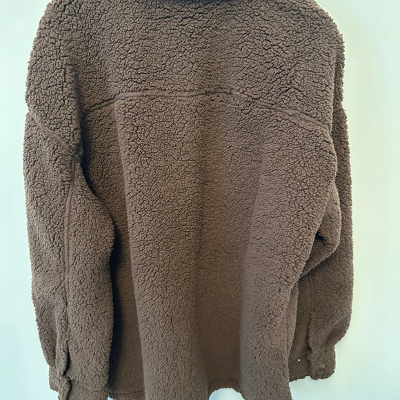 42 Degrees Teddy Shirt in Chocolate Brown M - Picture 8 of 8